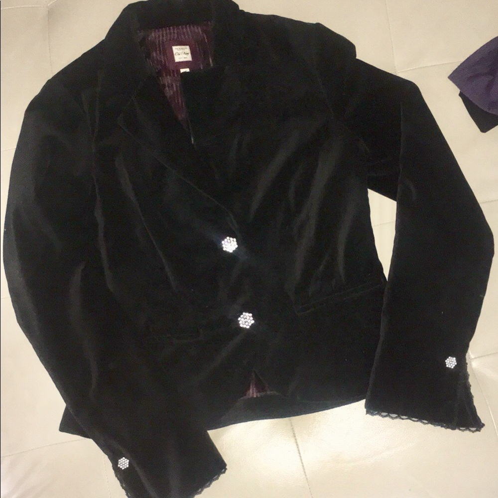 Old Navy velvet blazer